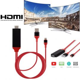 Lightning to HDMI adapter M/M Red