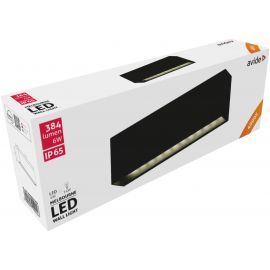 Avide Εξωτερικό Φωτιστικό Τοίχου Melbourne LED 6W Ανθρακί 4000K IP65