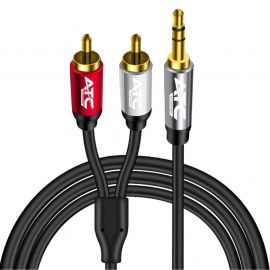 ATC HQ 3.5mm M/ 2 x RCA 10m Cable