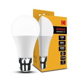 KODAK Max LED B22 Σφαιρική Λάμπα A60 12W 270° 4000K 1055lm