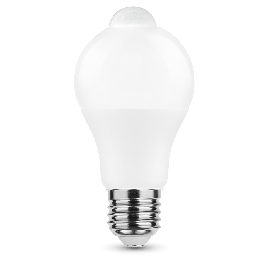Modee LED Smart Σφαιρική Λάμπα με Αισθητήρα PIR A60 8,8W E27 270° 4000K (806 lumen)