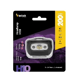 Technik Φακός Κεφαλής H10 LED με Κόκκινο Φως 200lm (3xAAA)