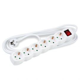 Technik Πολύπριζο 6 θέσεων 3x1,5mm 5m με Διακόπτη
