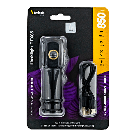 Technik Φακός Χειρός TTX85 9xP35 LED 850lm (1x18650 2000mAh) 