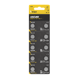 Technik Αλκαλική Μπαταρία Κουμπί Platinum AG6 / LR69 / 171 / 371 1.5V B10