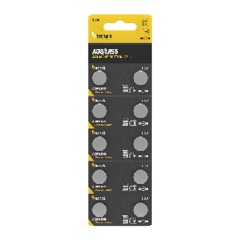 Technik Αλκαλικές Μπαταρίες Κουμπιά Platinum AG8 / LR55 / 191 / 391 1.5V B10