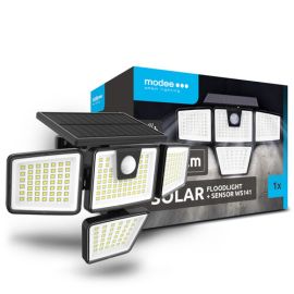 Modee Lighting Ηλιακός Προβολέας LED WS141 Αυτόματος με Αισθητήρα 1500lm 