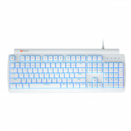 MT-MK600RD Mechanical Keyboard / Red Switches / White
