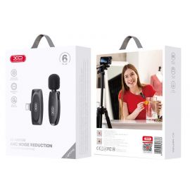 XO MKF08B Ασύρματο μικρόφωνο Collarclip Lightning