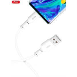 XO NB112 Καλώδιο Φόρτισης 3A QC usb Micro Άσπρο