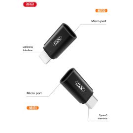 XO NB130 USB Αντάπτορας Micro σε Lightning