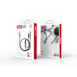 XO NB178A 2 σε 1  Καλώδιο  Ήχου 3.5 σε 3.5 + Lightning