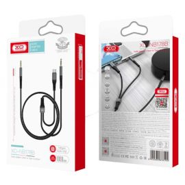 XO NB178B 2 σε 1  Καλώδιο  Ήχου 3.5 σε 3.5 + TypeC