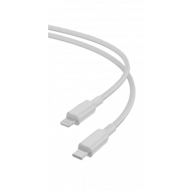 XO NB-Q250A PD 27W PVC Καλώδιο Φόρτισης + Data Για Lightning L=1m Άσπρο