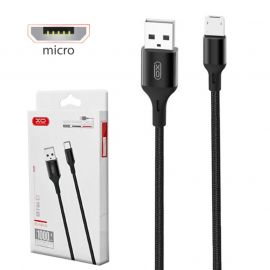 XO NB143 Καλώδιο Φόρτισης - Data Micro  2.0m Μαύρο