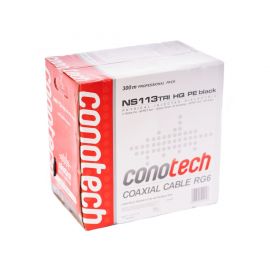 Conotech Στροφείο RF NS113TRI HQ 300m PE Μαύρο