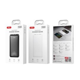 XO PB313 Powerbank 20000mAh Μαύρο