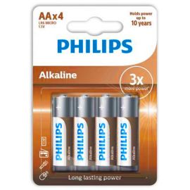 Philips Eco Αλκαλική LR6 AA (4 τμχ)