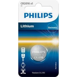 Philips Κουμπί Λιθίου CR2016 (1τμχ)