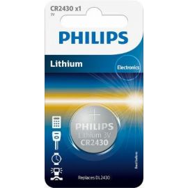 Philips Κουμπί Λιθίου CR2430 (1τμχ)