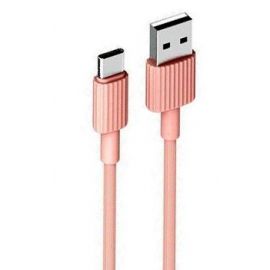 XO NB156 USB cable for type-c Pink