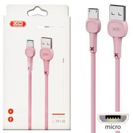 XO NB132 Καλώδιο Φόρτισης Micro Ρόζ