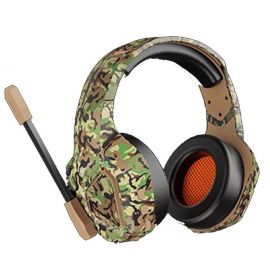 Meetion BTH014 2.4G Bluetooth Gaming Ακουστικά Κίτρινο