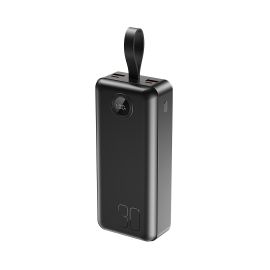 XO PR240 Power Bank Γρήγορης Φόρτισης USB-C 20W/USB-A 22.5W με οθόνη 30000mAh