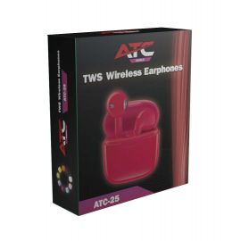 ATC-25 TWS Wireless Earphone Red