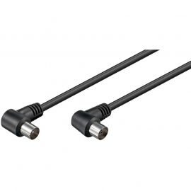 RF Angled Cable 3m Black
