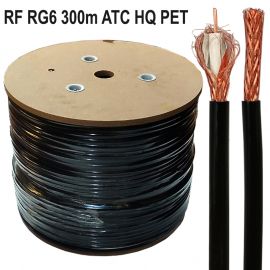 Καλώδιο Στροφείο RF RG6 300m ATC HQ PET