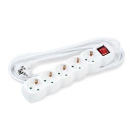Technik Πολύπριζο 5 Θέσεων 3x1,5mm 5m με Διακόπτη