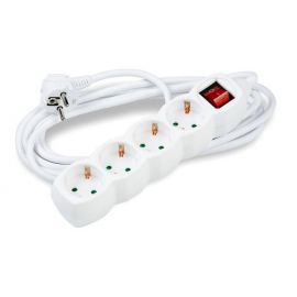 Technik Πολύπριζο 4 Θέσεων 3x1,5mm 1,5m με Διακόπτη