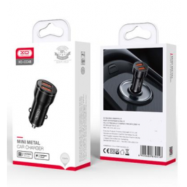 XO CC48 Smart Μεταλλικός Διπλός USB Universal Φορτιστής Αυτοκινήτου