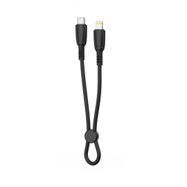 XO NB-Q248A Καλώδιο Φόρτισης + Data Suluo Series Type-c to Lightning 27W L=25cm Μαύρο