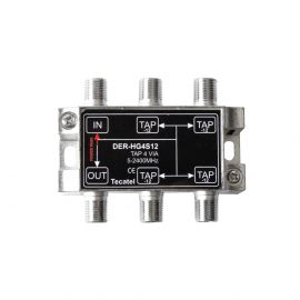 Tecatel Διακλαδωτής 1/4 TAP OFF 12dB