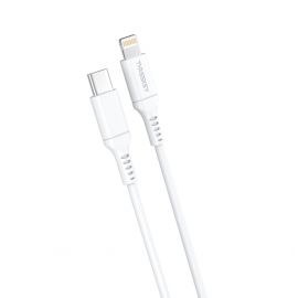 XO TK04 MFI Lightning σε Type-C Καλώδιο Άσπρο