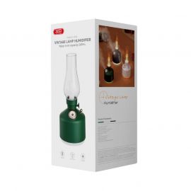 XO HF06 Φωτιστικό Νυκτός σε Στυλ Λάμπας Πετρελαίου με Υγραντήρα Πράσινο