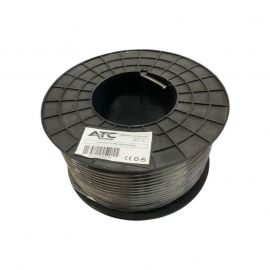 Καλώδιο ATC-721 RG6 100μ PET Μαύρο