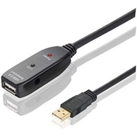 ΚΑΛΩΔΙΟ USB 2.0 Αρσ./Θηλ 15.0μ Μαύρο