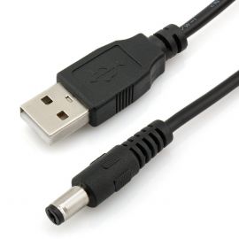 Καλώδιο USB Power Cable 5.5mm X 2.1mm 1m