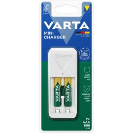 VARTA 57656 Mini Φορτιστής, 2xAAA 56703 800mAh