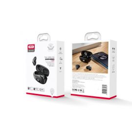 XO X19 Ark Digital Display TWS Bluetooth Black Headset