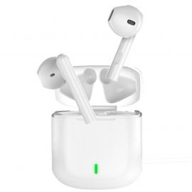 XO X20 Square Ring TWS Bluetooth White Headset