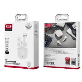 XO X20 Square Ring TWS Bluetooth White Headset