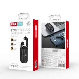 XO X6 TWS Bluetooth Μαύρο