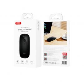 XO M7 Ασύρματο Ποντίκι Γυαλιστερό Μαύρο