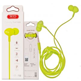 XO S6 Candy Handsfree Πράσινο